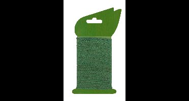 Jute bindtouw groen met ijzeren kern dia. 2,75 mm x 10 m Nature - Nature