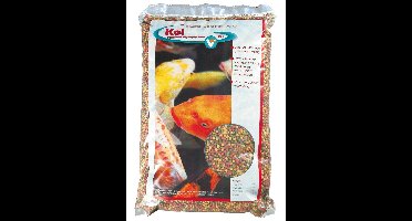 Vijvervisvoer koi premium 15 liter Velda VT 5-6 mm korrels - Vt