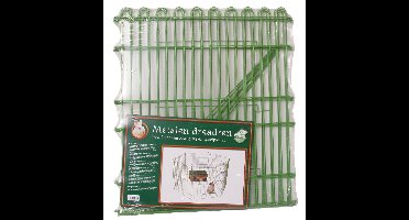 Draadren zesdelig in folie groen Gebr de Boon - Gebr de boon