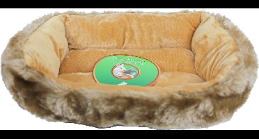 Knaagdierdivan luxe bruin/lichtbruin 30x20 cm Gebr. de Boon - Gebr de boon