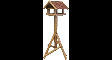 Voederhuis bruin huismodel dakleer Gebr. de Boon - Gebr de boon