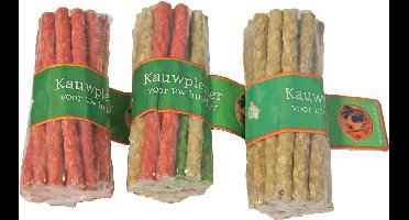 Rol a 20 munchy staaf 9/10 mm/12 cm rood Kauwplezier Gebr. de Boon - Gebr de boon