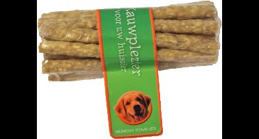 Rol a 20 munchy staaf 9/10 mm/12 cm naturel Kauwplezier Gebr. de Boon - Gebr de boon