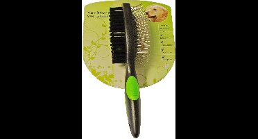 Hondenborstel combi 2 zijdig large Vachtverzorging Gebr. de Boon - Gebr de boon