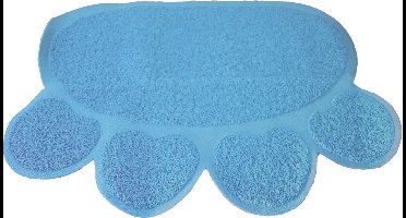 Uitloopmat poot 60x45 cm lichtblauw Gebr. de Boon - Gebr de boon