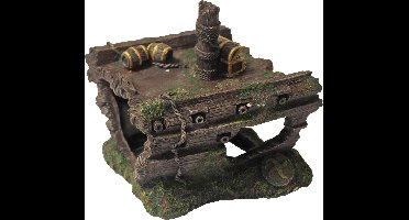 Polyresin ornament middendeel schip 17x15x17 cm Gebr de Boon - Gebr de boon