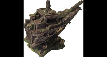 Polyresin ornament voorsteven schip 23x15x20 cm Gebr de Boon - Gebr de boon