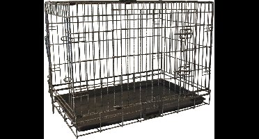 Draadkooi 2-deurs hamerslag nr. 1 60x43x52 cm Gebr. de Boon - Gebr de boon