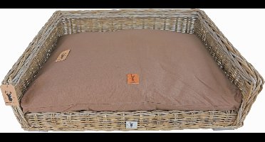 Boony Est 1941 ligkussen (Excl. Bed!) basic brown 100x70 cm Boony-Est-1941 Gebr. de Boon - Gebr de boon