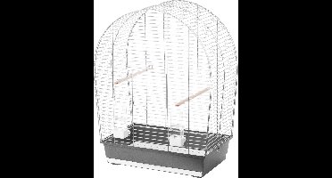Interzoo vogelkooi Sylwia zilver/grijs Interzoo Gebr. de Boon - Gebr de boon