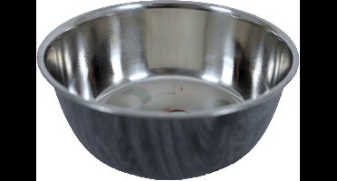 Eetbak hond RVS deco grijs 1890 ml Eet-en-drinkbakken-hond Gebr. de Boon - Gebr de boon