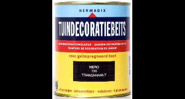Tuindecoratiebeits Hermadix Nero 750ml - Hermadix