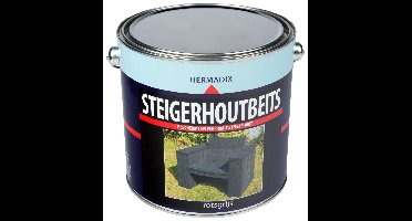 Steigerhoutbeits rotsgrijs 2500 ml Hermadix - Hermadix