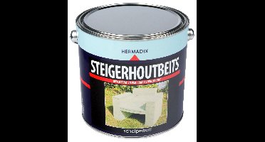 Steigerhoutbeits schelpenwit 2500 ml Hermadix - Hermadix