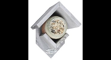 Voederhuisje pindakaas oud hout Esschert Design Best for Birds - Best for birds