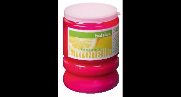 Party light kaars citronella 86/65 Fuchsia Bolsius - Bolsius