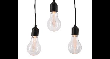 Partylight big bulb start buit 950 cm 20L zwart/klassiek warm Kerst KSD - Ksd