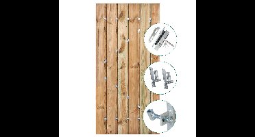 Tuindeur Privacy grenen 100 cm Tuindeco - Tuindeco