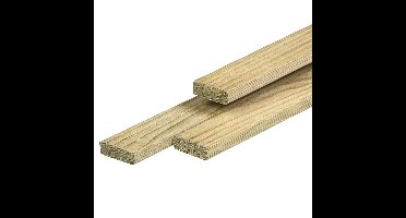 Plank Noord-Europees O/S-IV vuren 1,9x7,0x420 cm Tuindeco - Tuindeco