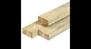 Regel Noord-Europees O/S-IV vuren 4,5x9,5x420 cm Tuindeco - Tuindeco
