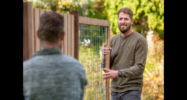 Gaaselement met kader hardhout 180 cm Tuindeco - Tuindeco