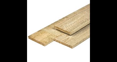 Plank Noord-Europees O/S-IV vuren 1,8x14,5x480 cm Tuindeco - Tuindeco