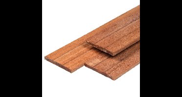 Plank hardhout 1,5x14,0x305 cm Tuindeco - Tuindeco
