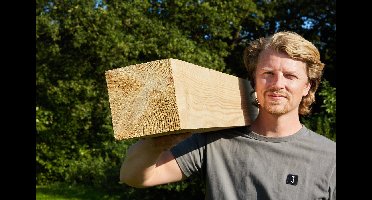 Paal douglas 15,0x15,0x300 cm Tuindeco - Tuindeco