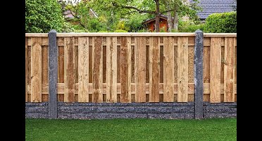 Tuinscherm Enschede 90 Tuindeco - Tuindeco