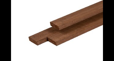 Thermoline Ayous Rhombus profiel geschaafd 1,8x6,8x245 cm Tuindeco - Tuindeco