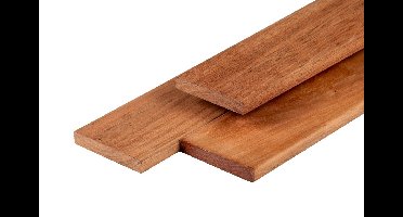 Vlonderplank Jatoba geschaafd 2,1x14,5x215 cm Tuindeco - Tuindeco