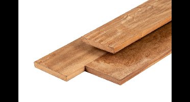 Vlonderplank Garapa geschaafd 2,1x14,5x335 cm Tuindeco - Tuindeco