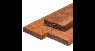 Ligger hardhout 5,0x10,0x400 cm Tuindeco - Tuindeco