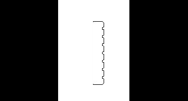 Bangkirai vlonderplank gedroogd 2,5x14,5x460 cm geschaafd 7 groeven 1 zijde glad Tuindeco - Tuindeco
