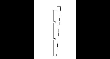Zweeds rabat Excellent douglas zwart geimpregneerd 1,2/2,7x19,5x500 cm Tuindeco - Tuindeco