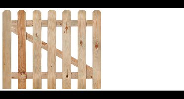 Tuinhekdeur recht 60 cm Tuindeco - Tuindeco