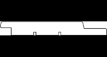 Channelsiding douglas 1,8x14,2x400 cm Tuindeco - Tuindeco