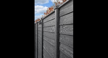 Berton sleufpaal Reest gecoat hoekmodel 272 cm Tuindeco - Tuindeco