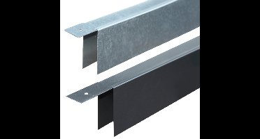 U-profiel zwart 29,0 mm Tuindeco - Tuindeco