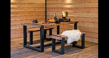 Teak dinnerset Wellington Tuindeco - Tuindeco