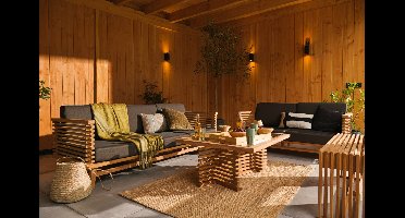 Riverside teak bijzetbankje 110x35 cm Tuindeco - Tuindeco