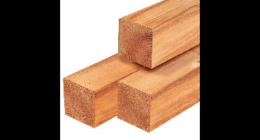 Paal Red Class Wood 12,0x12,0x300 cm Tuindeco - Tuindeco