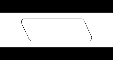 Rhombus douglas zwart gespoten 2,0x6,7x180 cm Tuindeco - Tuindeco