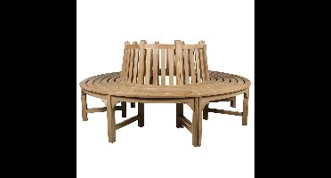 Boombank 2-delig Teak bank Buitengewoon de Boet - Buitengewoon de boet