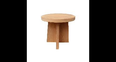 Capivara Teak Salontafel dia50 cm Buitengewoon de Boet - Buitengewoon de boet