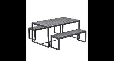 Amada Picknick Set Carbon Black Garden Impressions - Garden impressions