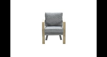 Morgana Dining Fauteuil Vw Vintage Teak Black Mystic Grey Garden Impressions - Garden impressions