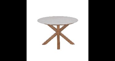 Lowland Tuintafel Napoli Sand dia. 120 cm Garden Impressions - Garden impressions