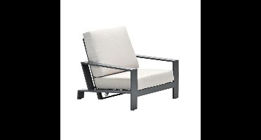 Lincoln Verstelbare Fauteuil Carbon Black Garden Impressions - Garden impressions