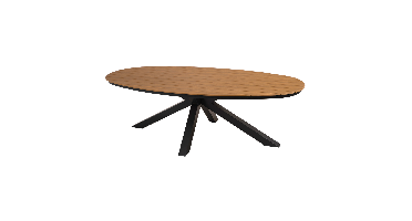 Tafel Arezzo ovaal 240x113 cm Lesli Living - Lesli living